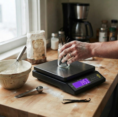 Precision Kitchen Scale | Digital Electronic Scale with Waterproof Design | Accurate Measurements for Cooking and Baking