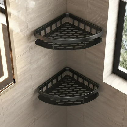 Self-Adhesive Bathroom Shelf | No Drilling & Stainless Steel