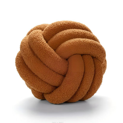 Knot Cushion - Soft Lambswool, Cozy knot Design