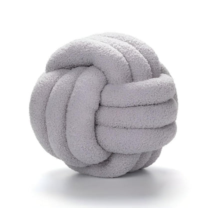 Knot Cushion - Soft Lambswool, Cozy knot Design