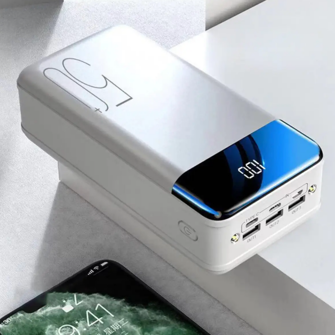 PowerMax | Portable Charger with Fast Charging Ports | Reliable Backup for Travel and Emergencies
