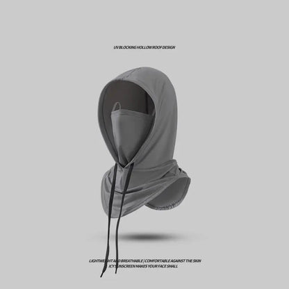 Cooling Multifunction Balaclava Mask with UPF 50 Sun Protection | Lightweight Ice Silk for Outdoor Comfort