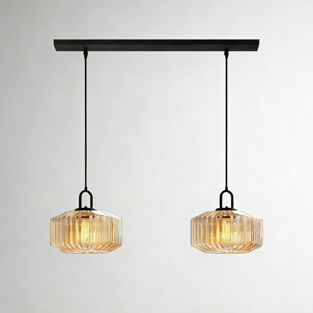 Handblown Glass Pendant Light Fixture 11 Inch Diameter for Kitchen Dining Room Hallway Living Room Bedroom LED Ceiling Light