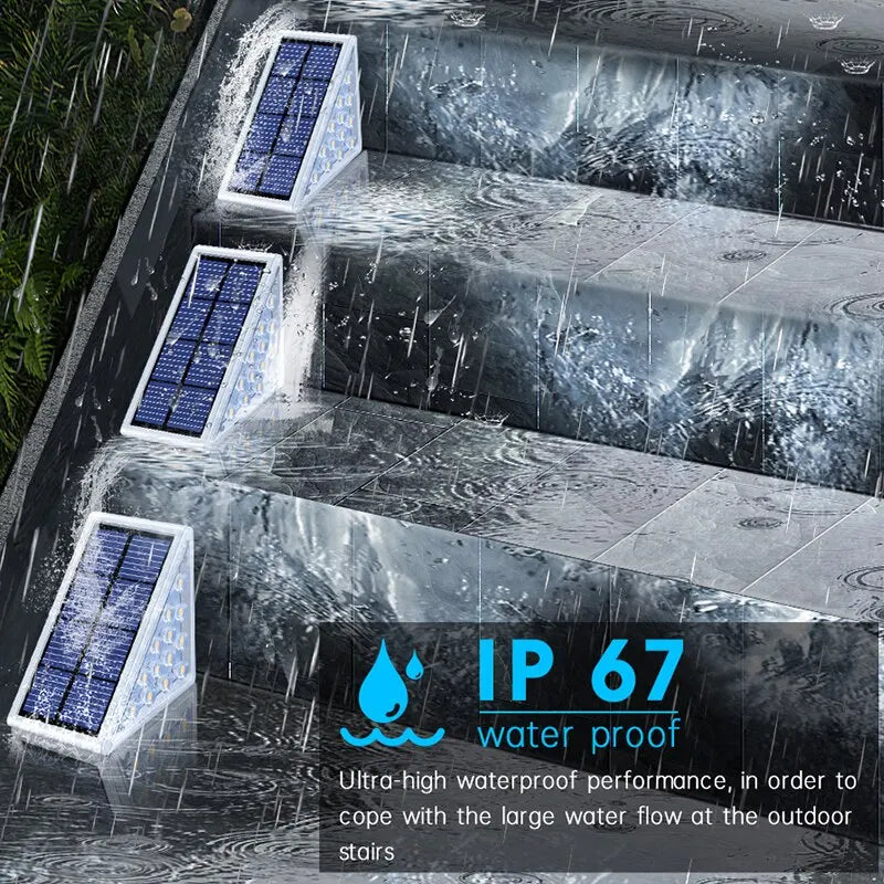 Outdoor Solar Step Lights