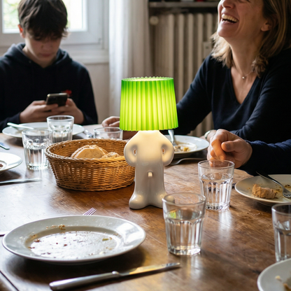 Cordless Dimmable Desk Lamp with Rechargeable Battery – Fun Novelty Design LED Light for Home Office Bedroom Living Room | USB-C Portable