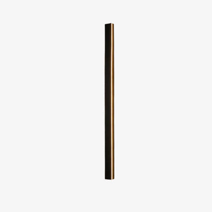Vertical LED Exterior Light Fixture 12-59 in Aluminum Waterproof IP65 Black for Porch Entryway Pathway Garden Wall Driveway Modern Home