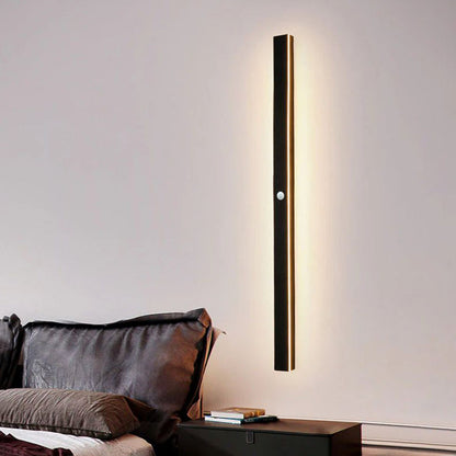 Linear LED Outdoor Sconce 79 Inch Waterproof Metal Wall Light for Patio Garden Facade Pathway Modern Exterior Minimalist Architecture Fixtur