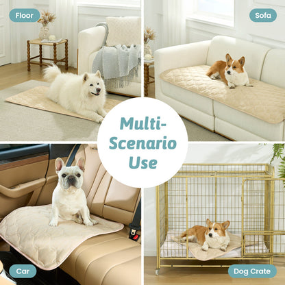 Leakproof Pet Couch Cover with Qmax Cooling Technology | Durable & Waterproof Sofa Protector for Stress-Free Relaxation