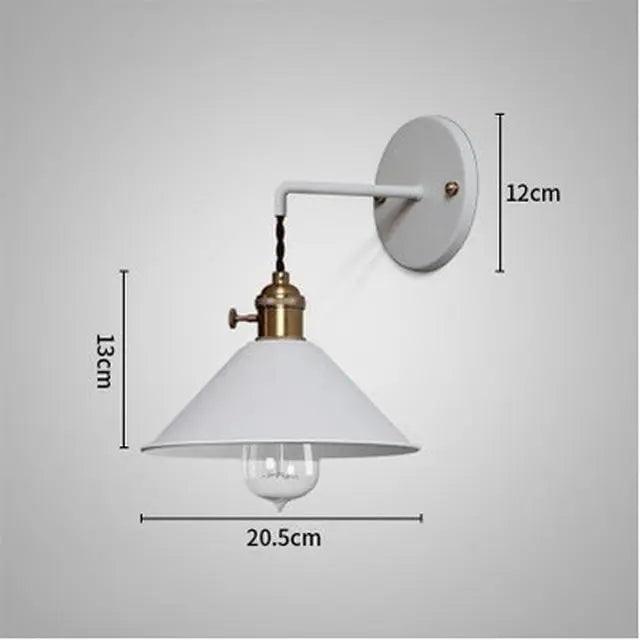 Metal Wall Sconce with Adjustable Arm & Plated Finish in 7 Shades for Living Room Bedroom Hallway Home Office