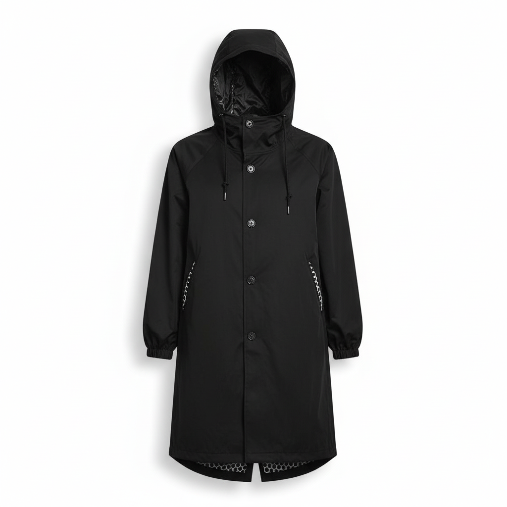 Packable Rain Jacket Women's Hooded Waterproof Windbreaker Oversized Lightweight Travel Coat Outdoor Athletic Layer