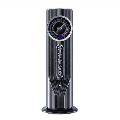 Personal Tower Fan with Water Cooling Tank & 6 Speeds – Quiet USB Desktop Evaporative Cooler for Bedroom, Office & Nightstand – Adjustable