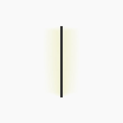 Sleek Aluminum LED Sconce Light Fixture Dimmable Modern Low-Profile Installation for Bedroom Living Room Study Adjustable Brightness