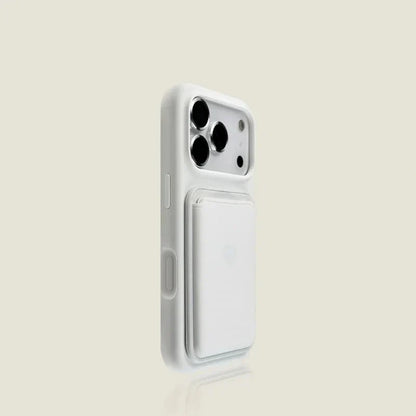 Magnetic Card Holder Phone Case for iPhone – Soft-Touch Silicone with Detachable Wallet Pocket & Drop Protection