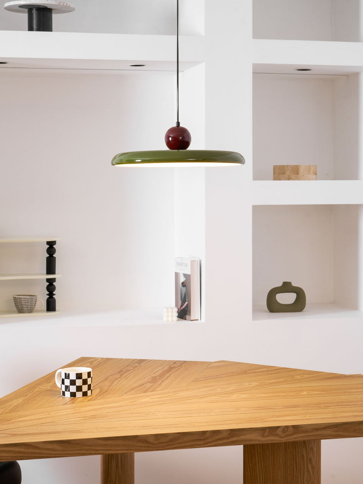 Round Flush Mount LED Ceiling Light Fixture with Adjustable Color Temperature for Kitchen Island Dining Room Bedroom Living Room Modern Indo
