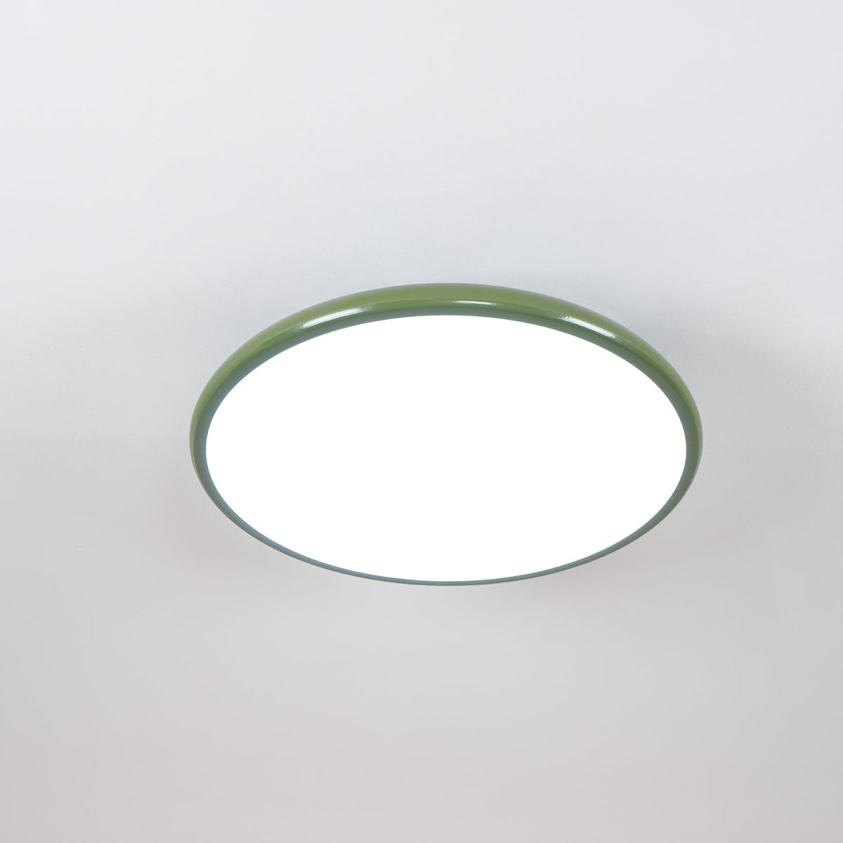 Swivel LED Flush Mount Ceiling Light 12 Inch Round Indoor Lamp Adjustable Directional Lighting for Bedroom Living Room Kitchen Dining Room T
