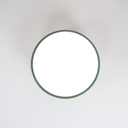 Swivel LED Flush Mount Ceiling Light 12 Inch Round Indoor Lamp Adjustable Directional Lighting for Bedroom Living Room Kitchen Dining Room T