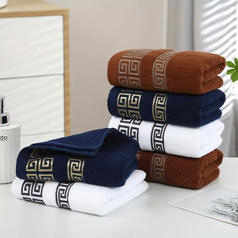 Aurelia Towel Set - Cotton Bath Towel Sets, Durable Terry Weave, 2 Pieces