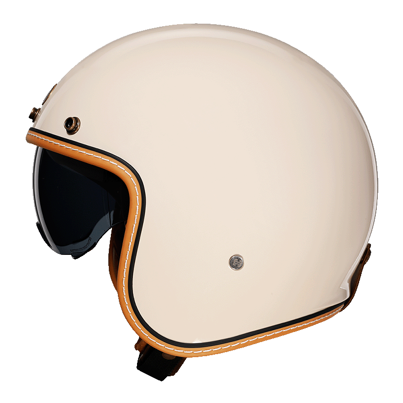 LumaGuard | Motorcycle Helmet with Lightweight ABS Shell | Retro Open Face Design for Stylish, Comfortable Riding