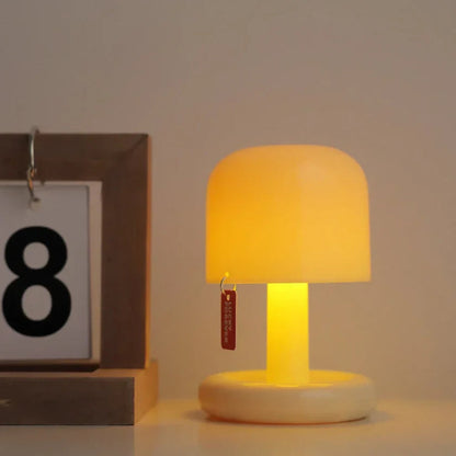 Lumia Mushroom Night Light - Portable PC Lamp, Soft Glow