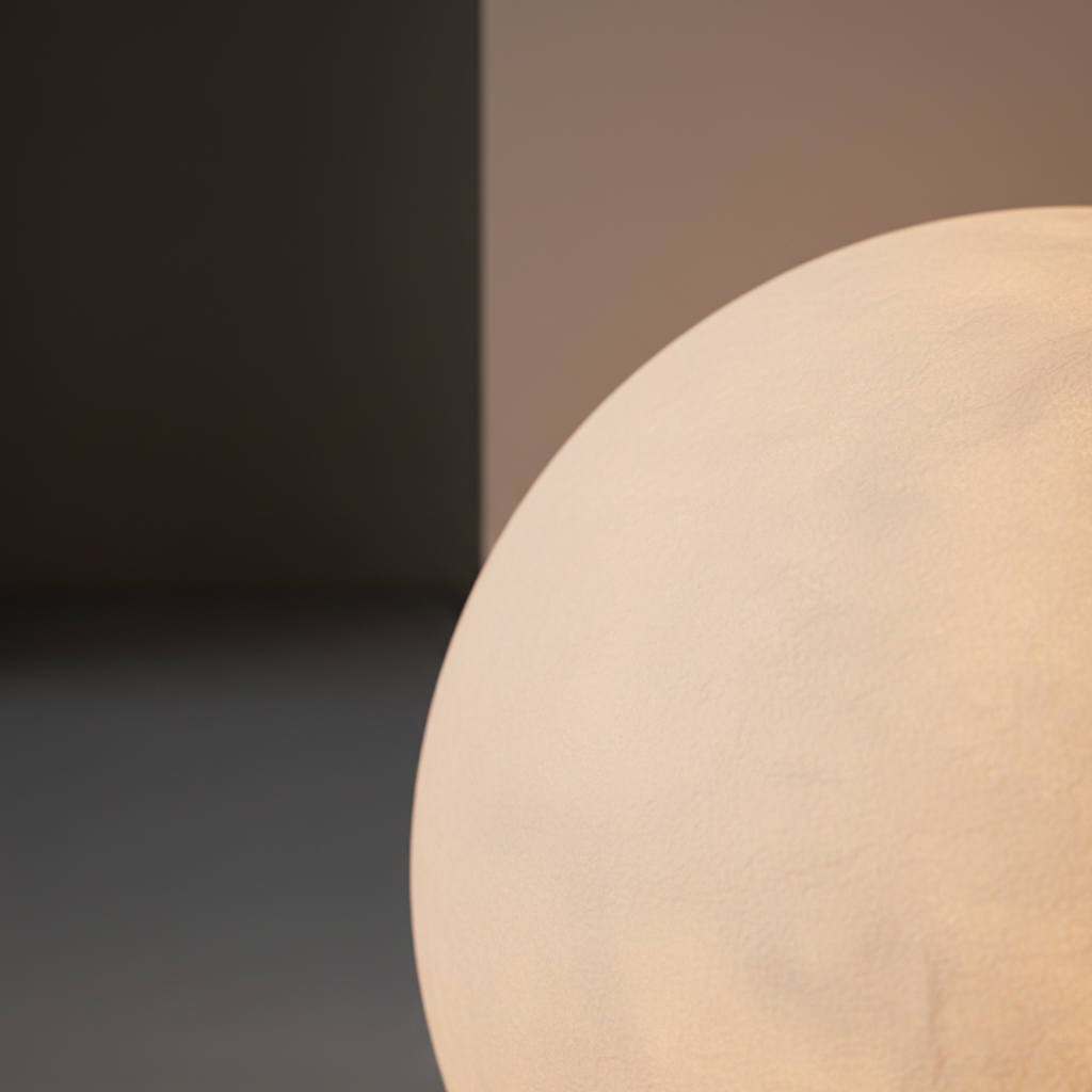 Floor Lamp Modern Globe, Living Room Floor Lamp with Marble Base, LED Standing Lamp for Bedroom and Office