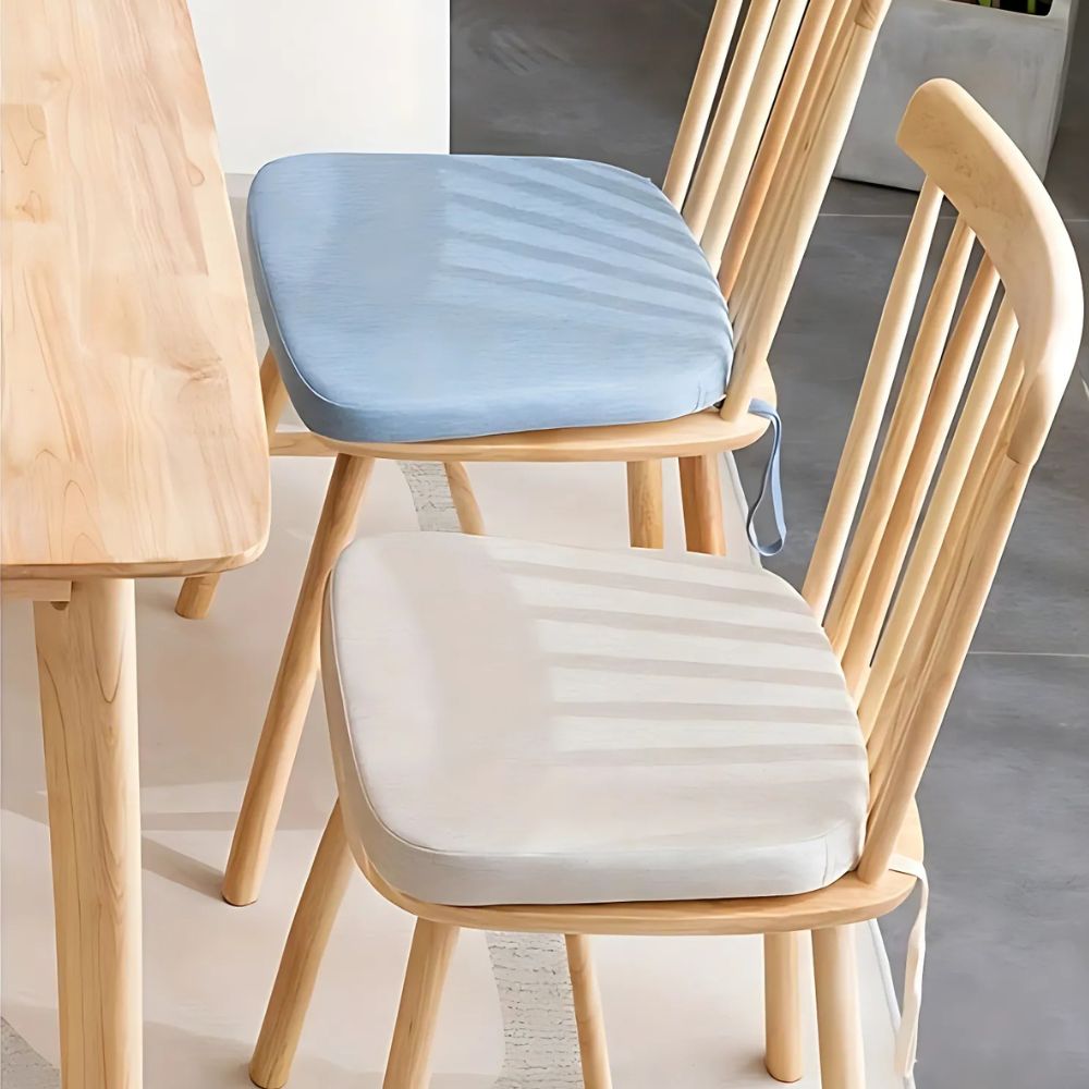 Lunari Chair Cushion - Microfiber Blend, Tufted Design for Dining and Patio Chairs