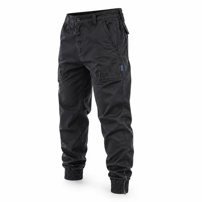 Cargo Pants Multiple Pockets Zipper Cuff