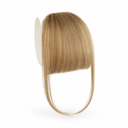 Clip-In Hair Extensions Human Hair Wispy Bangs & Voluminous Curls