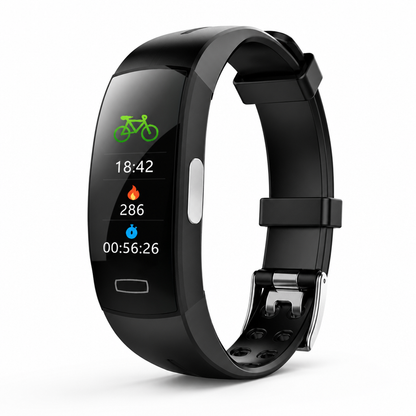 Continuous Blood-Pressure & Heart-Rate Smartwatch