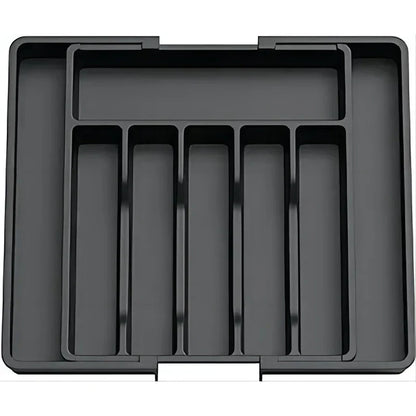 Cutlery Drawer Organizer Extendable Food-Safe Non-Slip