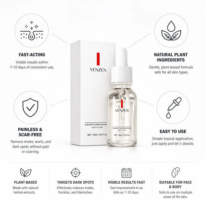 Dark Spot Correction Serum Fast-Acting Plant-Based