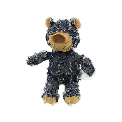 Dog Chew Toy Chew-Resistant Cotton Plush & Squeaker