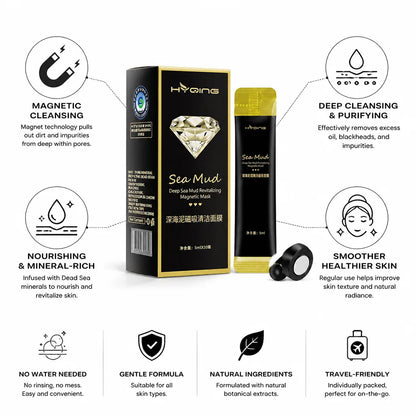 Face Mask Magnetic Dead Sea Mud Set of 10