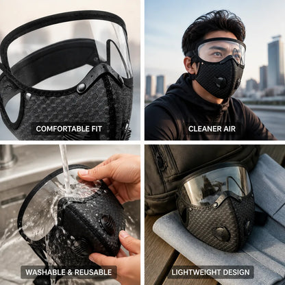 Face Mask Reusable Washable Breathable