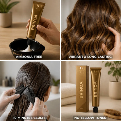 Hair Color Ammonia-Free & No-Bleach 10-Minute