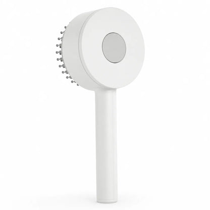 Hairbrush One-Click Self-Cleaning Air-Cushion Scalp Massage Anti-Frizz Bristles