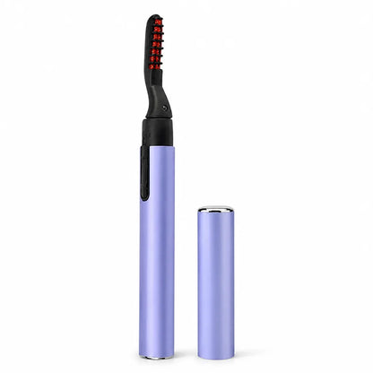 Heated Eyelash Curler Battery-Operated Anti-Damage Sensor