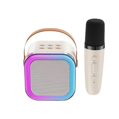 Kids Karaoke Machine Bluetooth Two Wireless Microphones