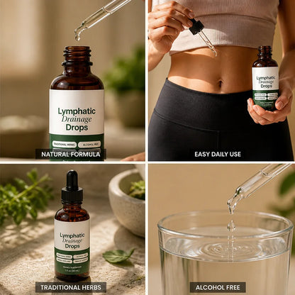 Lymphatic Drainage Drops Natural Bloat & Swelling Relief