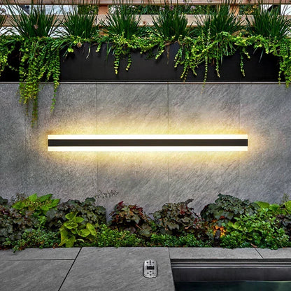 Outdoor Wall Lamp LED IP65 Weatherproof Iron & Acrylic