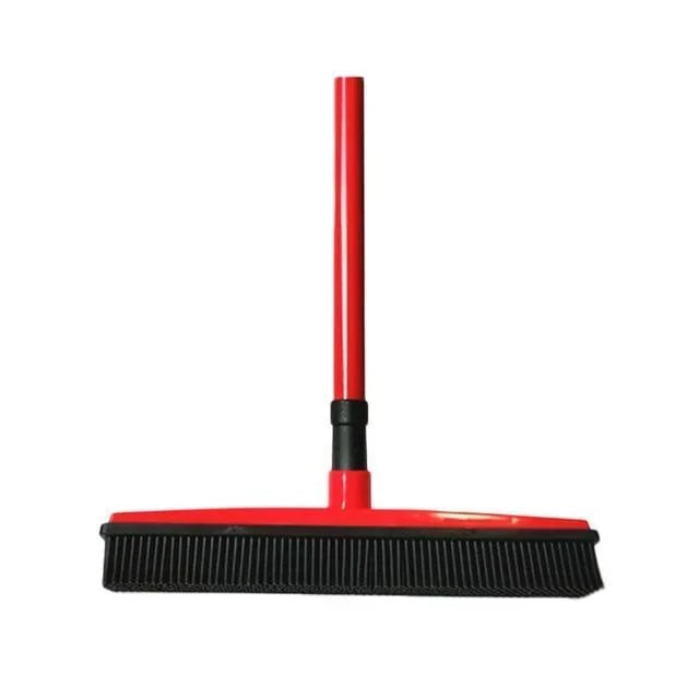 Rubber Broom Natural Rubber Head Squeegee Telescopic 60 Inch