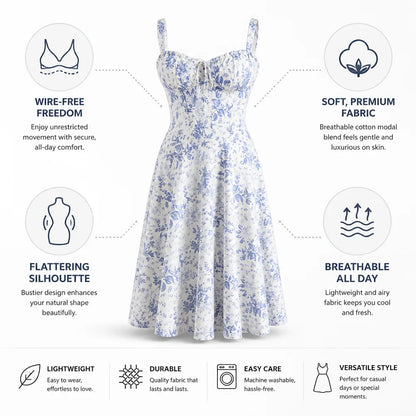 Sundress Wireless Bustier Cotton Modal Blend