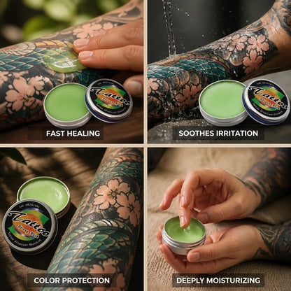 Tattoo Aftercare Balm Soothing Fast Healing & Color Protection