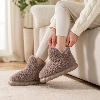 Women's Winter Boots Plush Lining Anti-Slip Sole