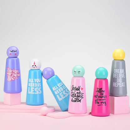 Stainless Steel Water Bottle, Double Wall Insulated Water Bottle, Leak Proof Water Bottle for Hot and Cold Drinks