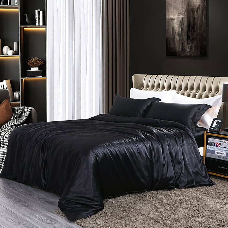 Ortekor Luxurious Silk Bedding Set | Duvet Covers for Skin & Hair Care
