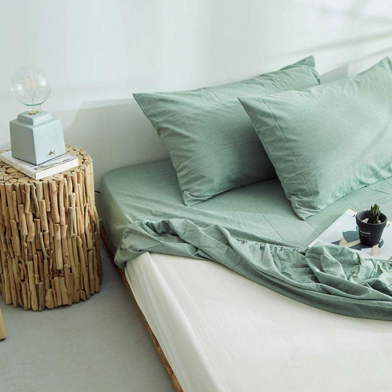 Ortekor Luxurious Summer Fitted Sheets | Breathable Cotton Design for Cool Comfort