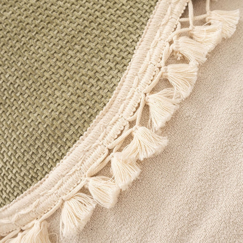 Luxe Chenille Sofa Cover - Woven Texture, Reversible Non-Slip Design