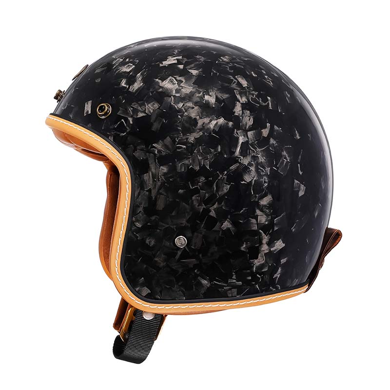 Aero39 Series | Vintage Motorcycle Helmet with DOT & ECE Certification | Low Profile Design for Safe Riding
