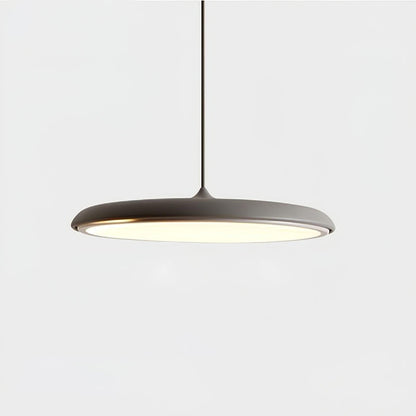 Modern Metal Dome Pendant Light with Adjustable Cord – Soft Pastel Finish for Kitchen & Living Room