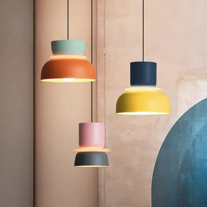 Multi-Layer Acrylic Ceiling Fixture E27 Socket 11.4 Inch Diameter Nordic Style Over Island Counter Breakfast Nook Entryway Suspended Lamp fo